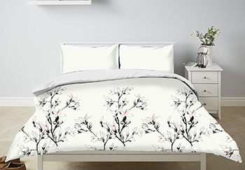 2018春夏床上用品花型推薦--優(yōu)雅花枝