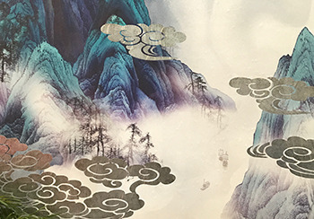 2017中國(上海)墻紙布藝窗簾暨家居軟裝飾展覽會展會分析 | 山水畫