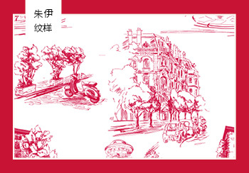 2019春夏家紡重點花型推薦--朱伊（Toile de Jouy）紋樣（矢量）