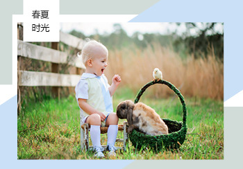 2021春夏嬰幼童家紡主題企劃--春夏時光（矢量）