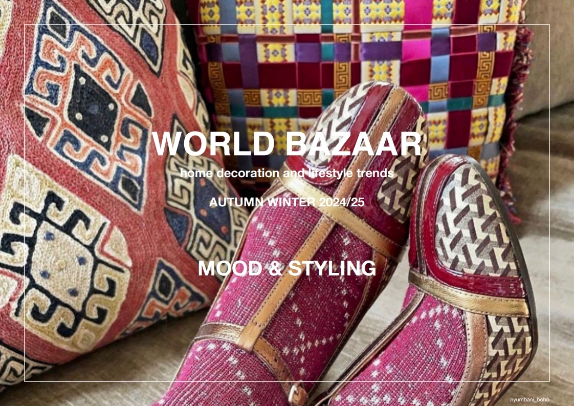 24/25秋冬家居裝飾和生活方式趨勢(shì)預(yù)測(cè)--WORLD BAZAAR 世界博覽會(huì)