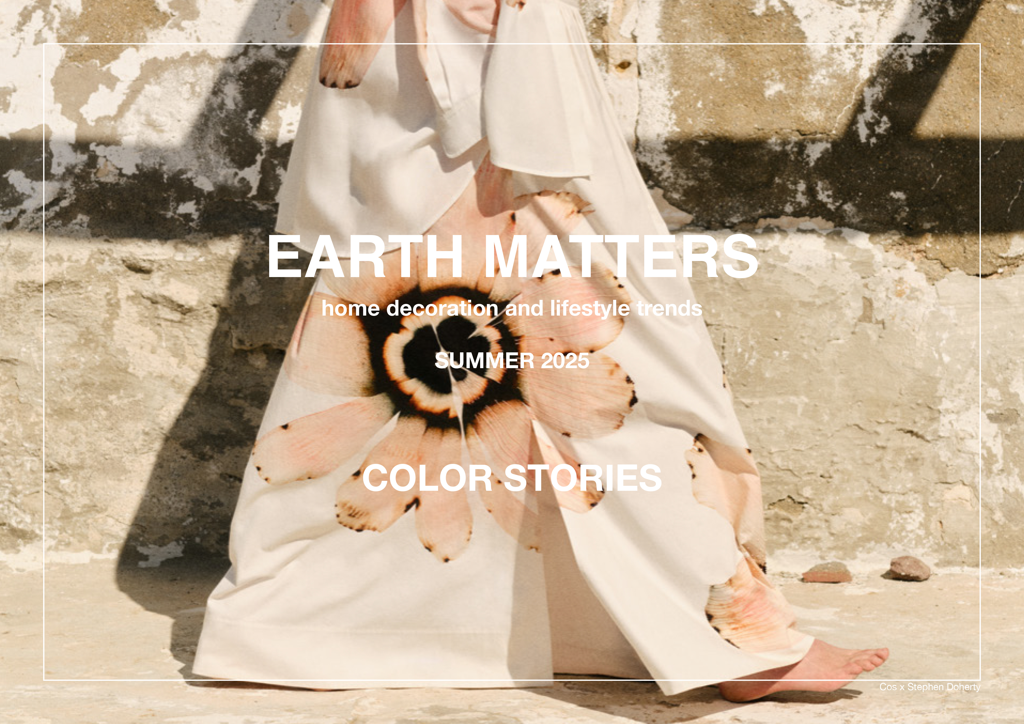 2025春夏家居裝飾和生活方式色彩趨勢預測--EARTH MATTERS 地球的重要性