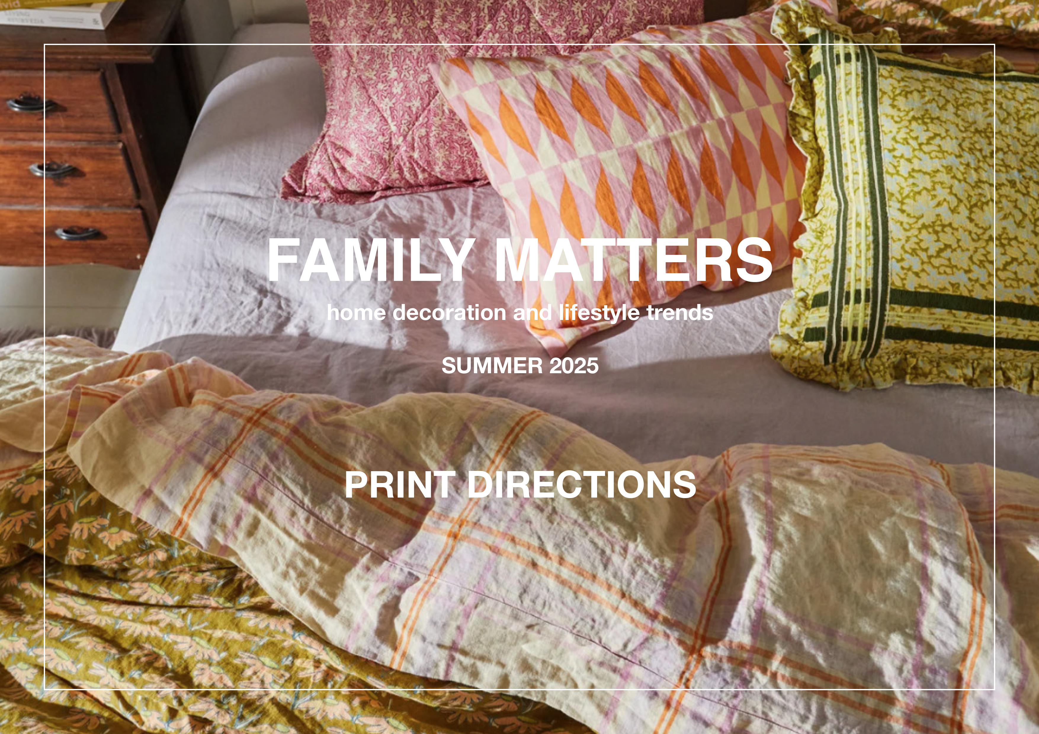 2025春夏家居裝飾和生活方式圖案趨勢預(yù)測--FAMILY MATTERS 家庭事務(wù)