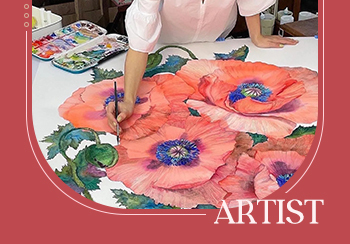 2023年12月熱門(mén)插畫(huà)師推薦-水彩花卉