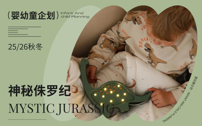 25/26秋冬嬰幼童家紡企劃--神秘侏羅紀（矢量）