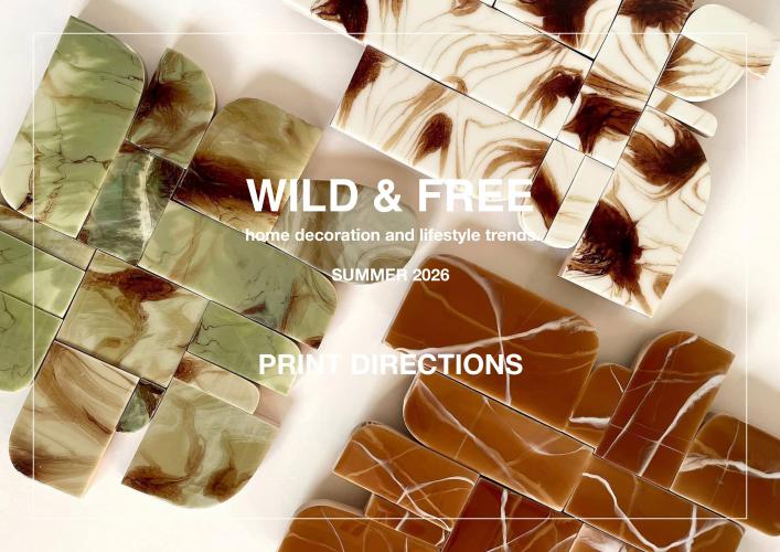 2026春夏家居裝飾和生活方式圖案趨勢預測-- WILD & FREE 狂野自由
