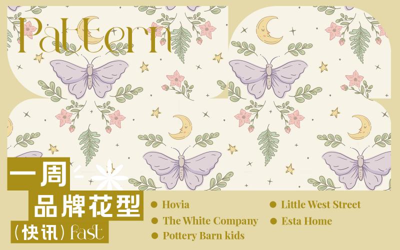 一周品牌花型快訊（矢量）