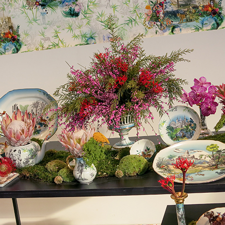 2017春夏巴黎Maison & Objet展展會分析 | 絢麗花朵